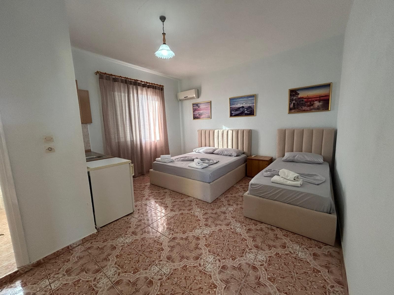 Double room interior